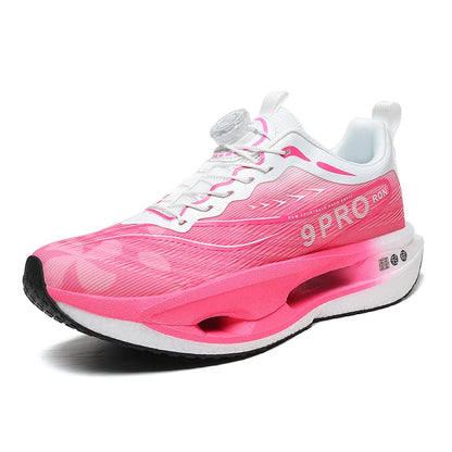 New Men's and Women's Running Shoes Breathable Racing Sports Shoes Carbon Cushion Lightweight Men's Jogging Training Shoes
