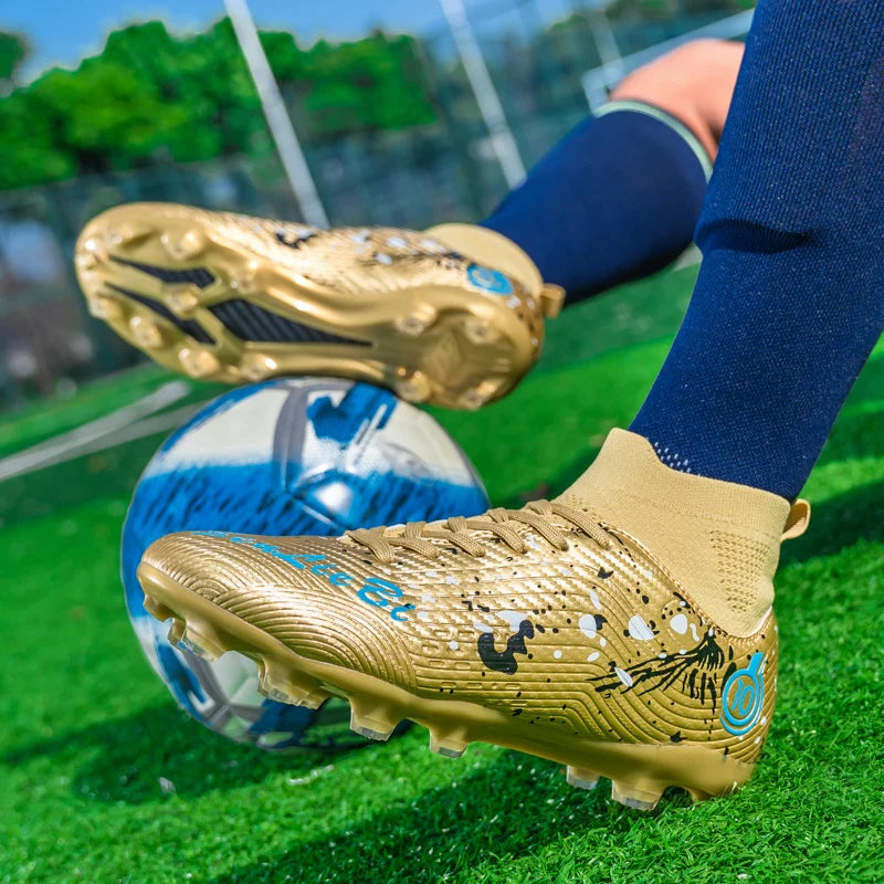 Botas de fútbol de alta calidad para hombre, zapatillas de fútbol para niños y adolescentes, botas de fútbol para niños, zapatillas deportivas unisex de fútbol