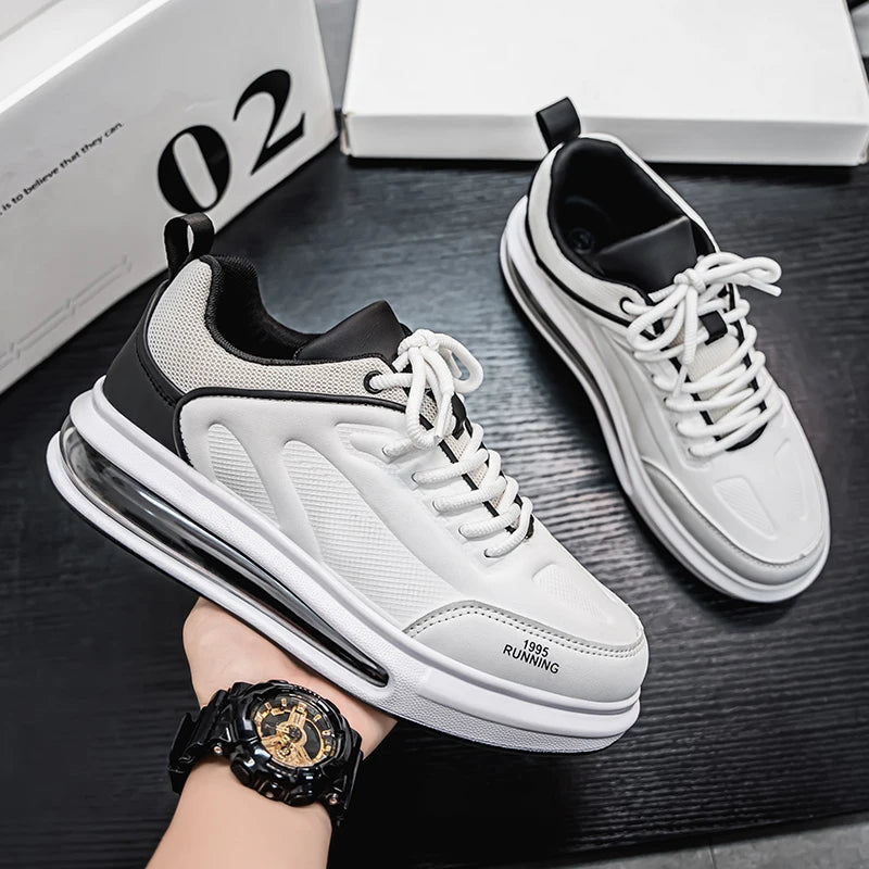 Men's Casual Sneakers, Luxury Trainer Shoes, Breathable Race Running Shoes, Fashion Loafers for Men.