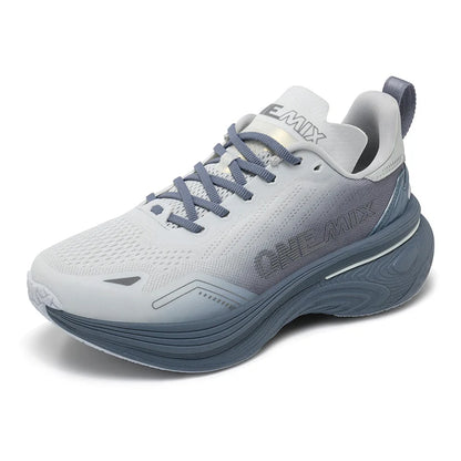 ONEMIX Bumper Max Jogging Running Shoes Unisex Lightweight Sneakers Road Wear-Resistant Fashion Sports Fitness Shoes