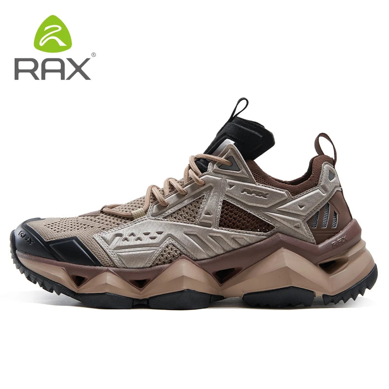 RAX chaussures de course hommes et femmes chaussures de Sport en plein Air respirant léger baskets Air Mesh supérieur anti-dérapant semelle extérieure en caoutchouc naturel