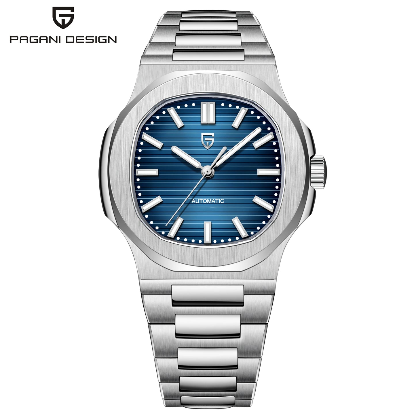 PAGANI DESIGN 2025 New Men's Watches Luxury Automatic Watch For Men Mechanical 40MM WristWatch Stainless Steel AR Sapphire glass