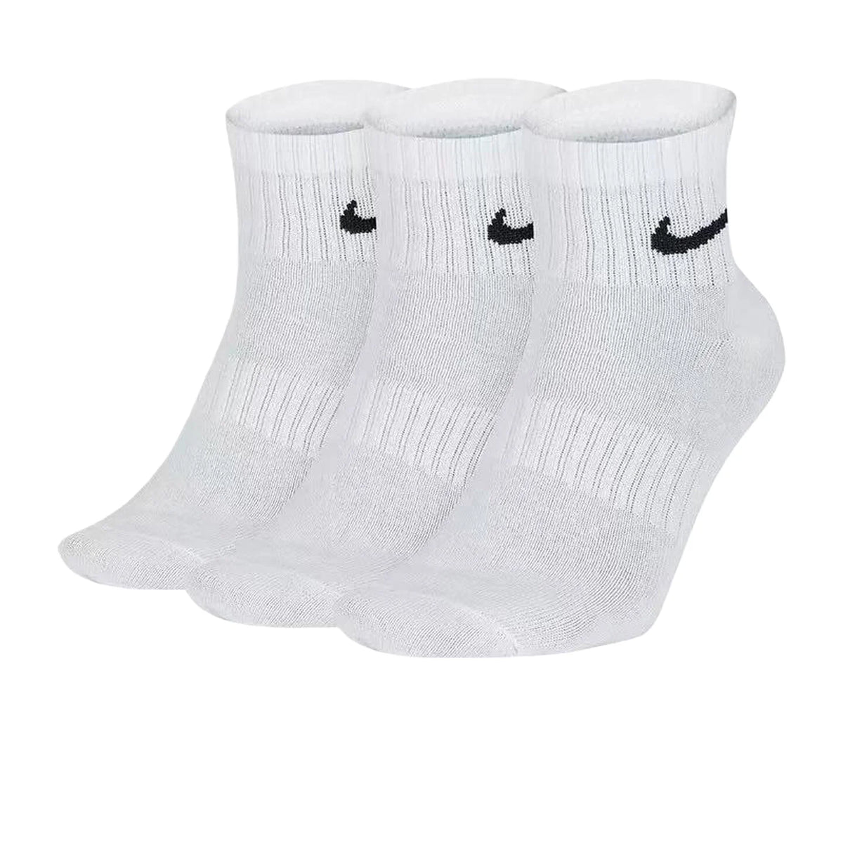 Nike Socks Nike Basketball Thickened Socks Sports Long Socks with Dri-FIT Technology for Breathability 3-Pack SX7667-100