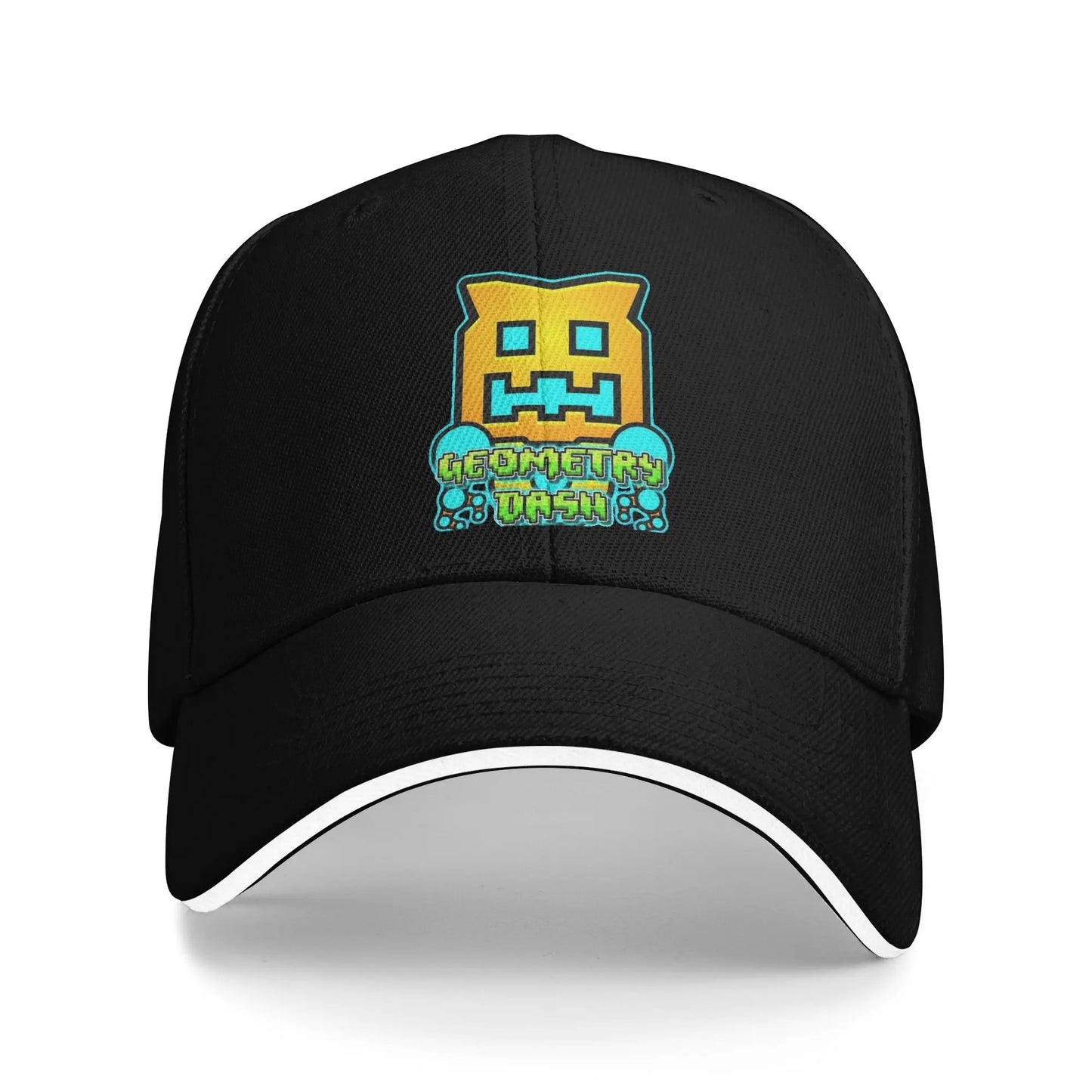 Geometry Cube Gaming Dash Baseball Cap Hip Hop  Sandwich Hats Unisex Adjustable Dad Hat Sport