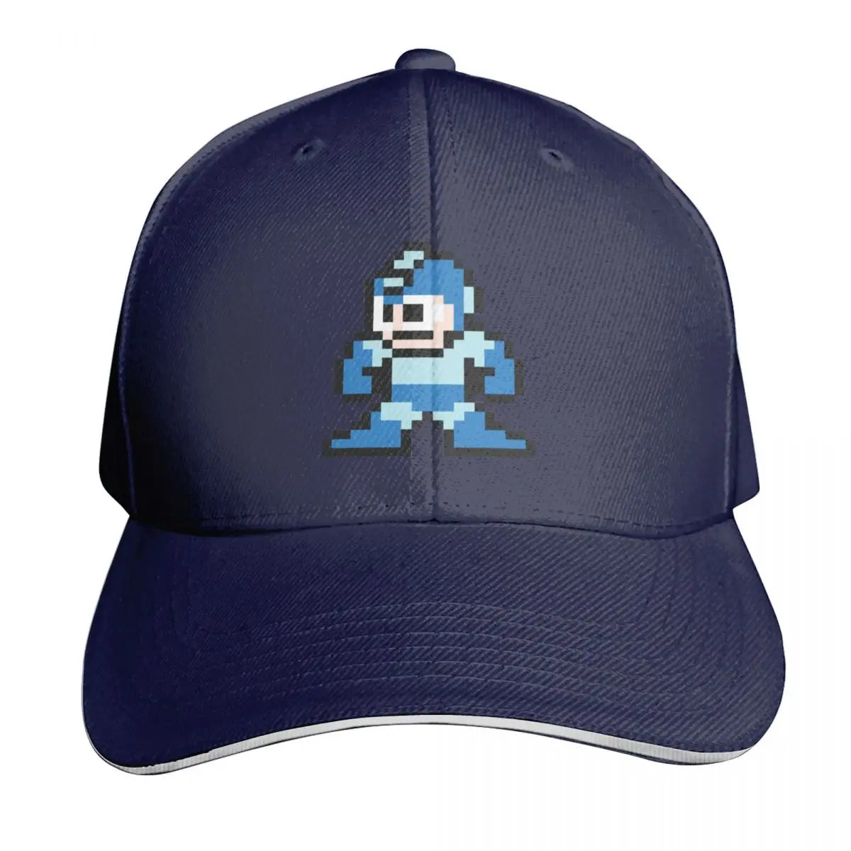 Megaman 8bits Baseball Cap Luxury Hat Golf Hood sun caps Golf Women Men's