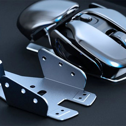 Rechargeable Mute Wireless Mouse USB Ergonomics Metal Receiver Desktop Waterproof Gaming Mice PC Laptop Tools