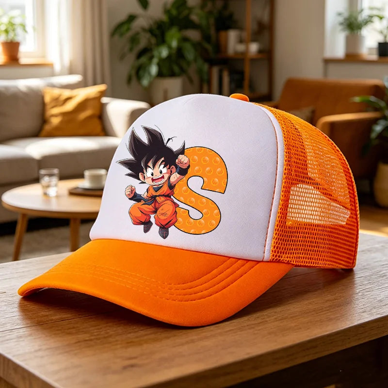 Dragons Ball Baseball Cap Anime Children Adult Base Hat Cartoon Summer Breathable Caps Kids Boys Outdoor Casual Sunshade Hats