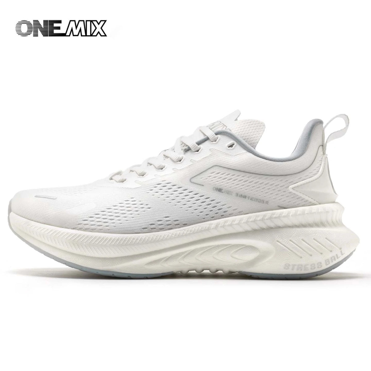ONEMIX Nuovo modello Autunno-Inverno Scarpe da corsa da uomo per attività all'aperto, da jogging, ammortizzate, traspiranti, leggere ed elastiche