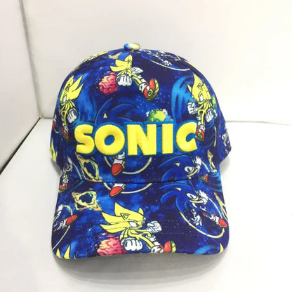 Supersonic Mouse Four Seasons Cap Movable Doll Toy Adjustable Hedgehog Anime Hip-hop Cap Baseball Cap Hat Student Boy Girl Hat