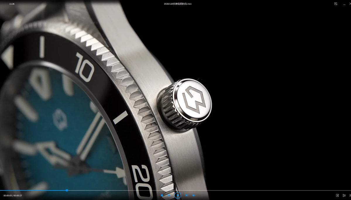 Αυτόματο μηχανικό ρολόι για άνδρες από ανοξείδωτο ατσάλι. Σχήμα κάσας: Στρογγυλή κάσα