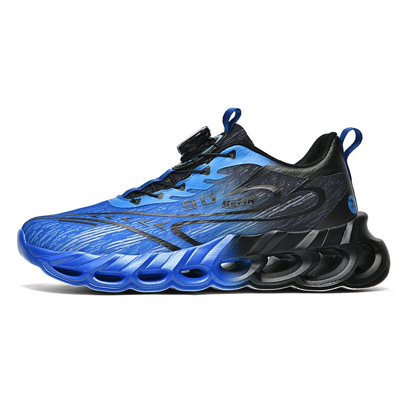 Sneakers unisex leggere con suola morbida e ammortizzante, scarpe da corsa professionali per l’allenamento, nuove scarpe da corsa per l’outdoor con fibbia girevole