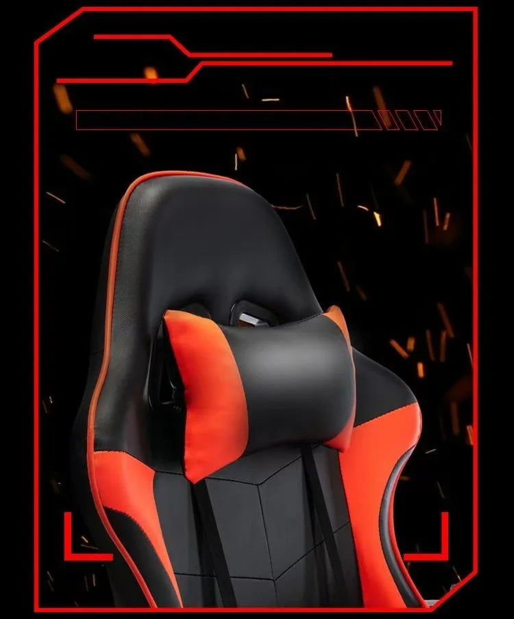 Chaise de jeu ergonomique pour ordinateur à domicile, chaise rotative pour diffusion en direct de célébrités d'Internet, chaise inclinable pour sédentarité à domicile
