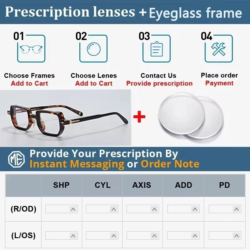 Top Quality Luxury Square Acetate Sunglasses For Men Women Classic Sunglasses outdoor UV400 Protection Logo Customization
