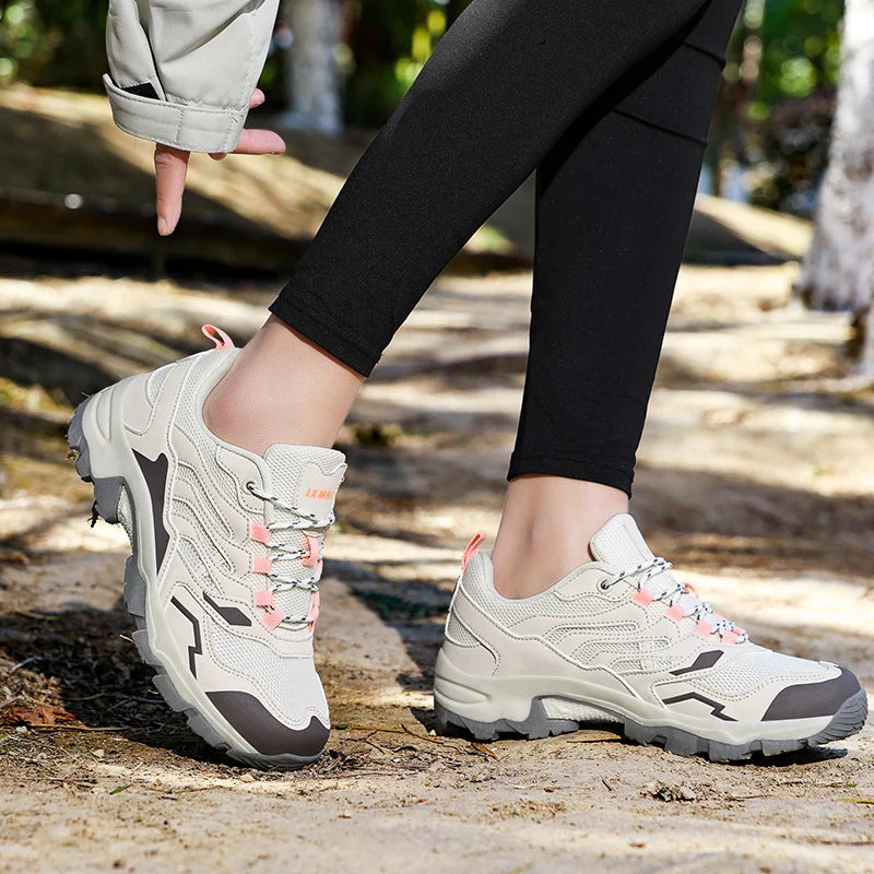 2025 Unisex Hiking Shoes, Outdoor Hiking Sports Shoes, Non-slip, Waterproof Camping Shoes, Outdoor Sports Walking Shoes