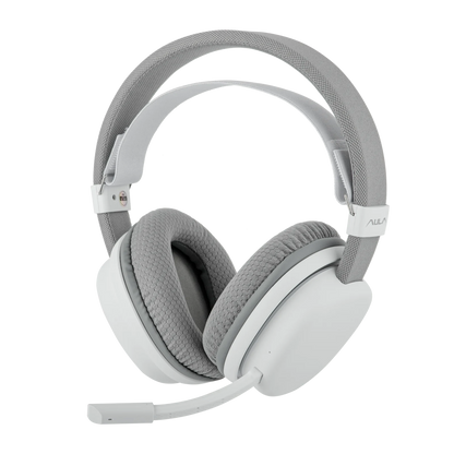 AULA G7 casque de jeu sans fil filaire/BT/2.4GHz avec Microphone antibruit détachable éclairage rvb pour PS4/PS5/PC/Switch