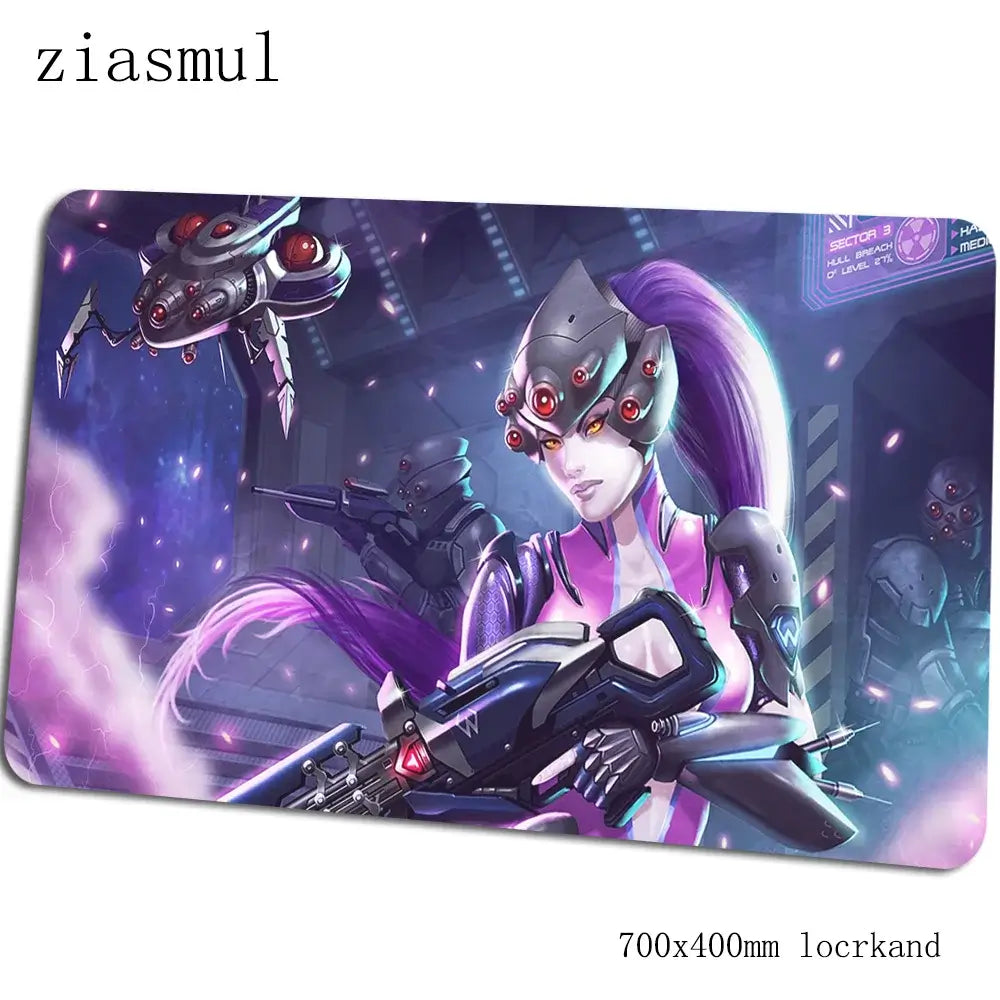Overwatch mouse pad Gorgeous Computer Mat 70x40cm gaming mousepad large XL mouse pad keyboard games PC gamer desk