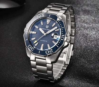 2025 New Brand PAGANI DESIGN 1617 Men's Military Sport Mechanical Watches Waterproof Stainless Steel Top Brand Luxury Men Watch