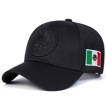 Unisex MEXICO Eagle Embroidery Baseball Caps Spring Autumn Outdoor Adjustable Casual Hats Sunscreen Hat Sports Cap