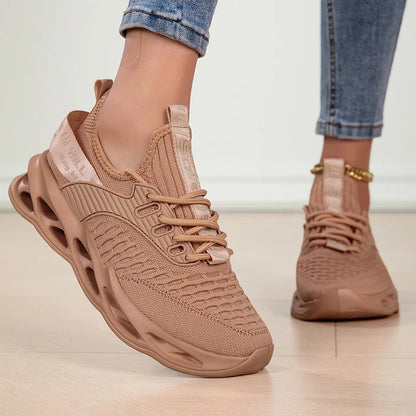 Women Sport Shoes Fashion Platform Sneakers Ladies Spring Winter Flats Running Shoes for Woman Plus Size 43