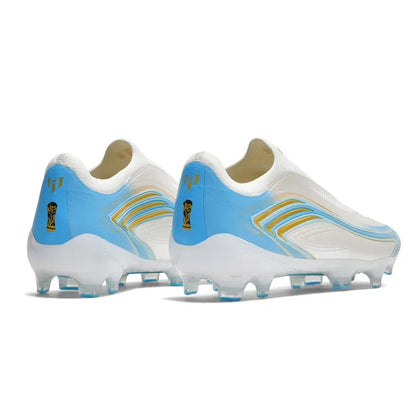 Chaussures de football pour hommes de haute qualité, sans lacets, à enfiler, crampons de football antidérapants pour terrain synthétique TF/FG, chaussures d'entraînement, Chuteira Campo F50