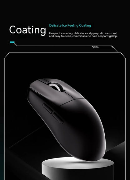 Mouse wireless VXE Dragonfly R1 Pro cu senzor Paw3395, Nordic 52840, 2khz, Smart Speed X, latență redusă, pentru birou, gamer și PC gaming