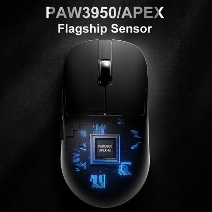 AJAZZ AJ159 APEX/AJ159PRO Wireless Gamer Mouse with RGB Magnetic Charging Base Lightweight AJ159P Gaming Mouse for PC Laptop