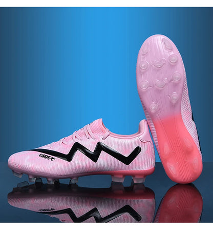 Chaussures de football pour hommes, antidérapantes, résistantes à l'usure, pour entraînement sur gazon, chaussures de football pour jeunes, chaussures de football légères pour homme