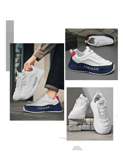 Sapatilhas de Caminhada e Corrida para Homem, Casuais, Leves, para Ténis, Desportivas, Respiráveis, Nova Moda, Tamanho Grande 47