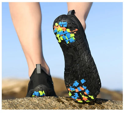 Unisex Water Shoes Quick-Dry Aqua Shoes Drainage Wading Shoes Beach Sports Swim Sandals Yoga Barefoot Diving Surfing Sneakers
