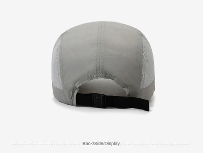Men Women Quick Dry Baseball Cap Breathable UV Protection Mesh Sun Hat Adjustable Outdoor Sport Caps for Hiking Camping Fishing