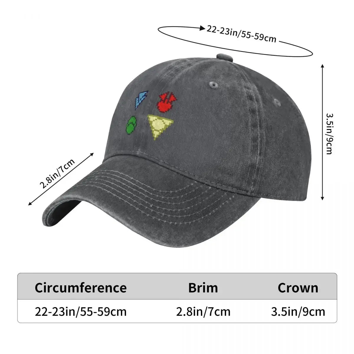 Twilight Imperium 4th Edition Technology Symbols Pixel Art (Square) Baseball Cap Golf Wear Kids Hat Golf Woman Hats Men's