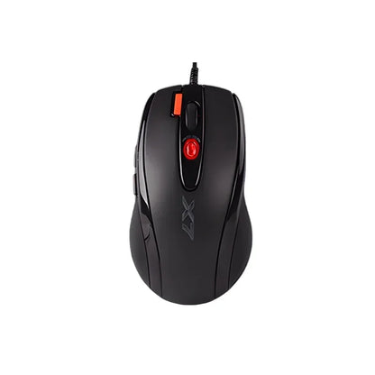 A4TECH X7 X-710BK Oscar Gaming Mouse, 2000 DPI, 1000Hz, 4D Wheel, 160K Onboard Memory, Oscar Mouse Editor, Driver Free