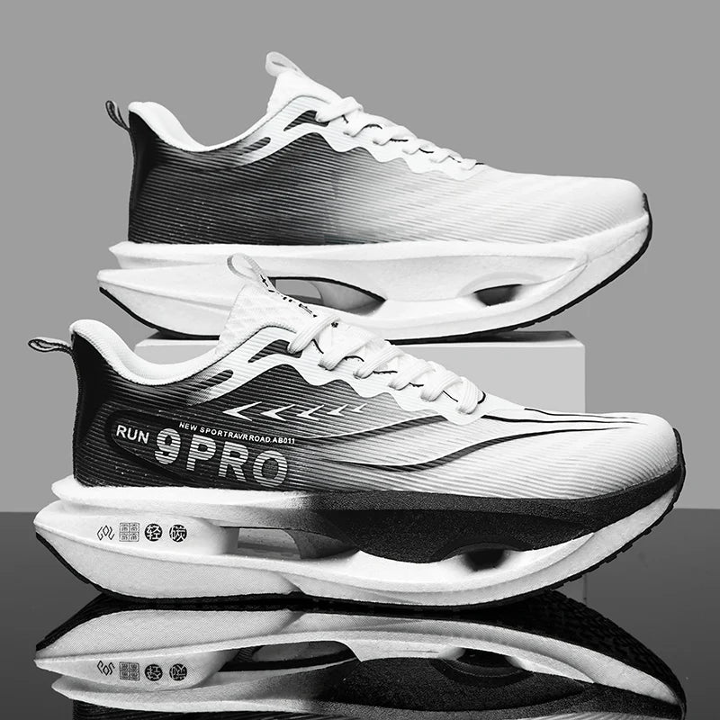 Baskets de marathon respirantes pour hommes - Chaussures de basket-ball tendance - Chaussures de marche pour homme - Baskets décontractées pour femme - Légères