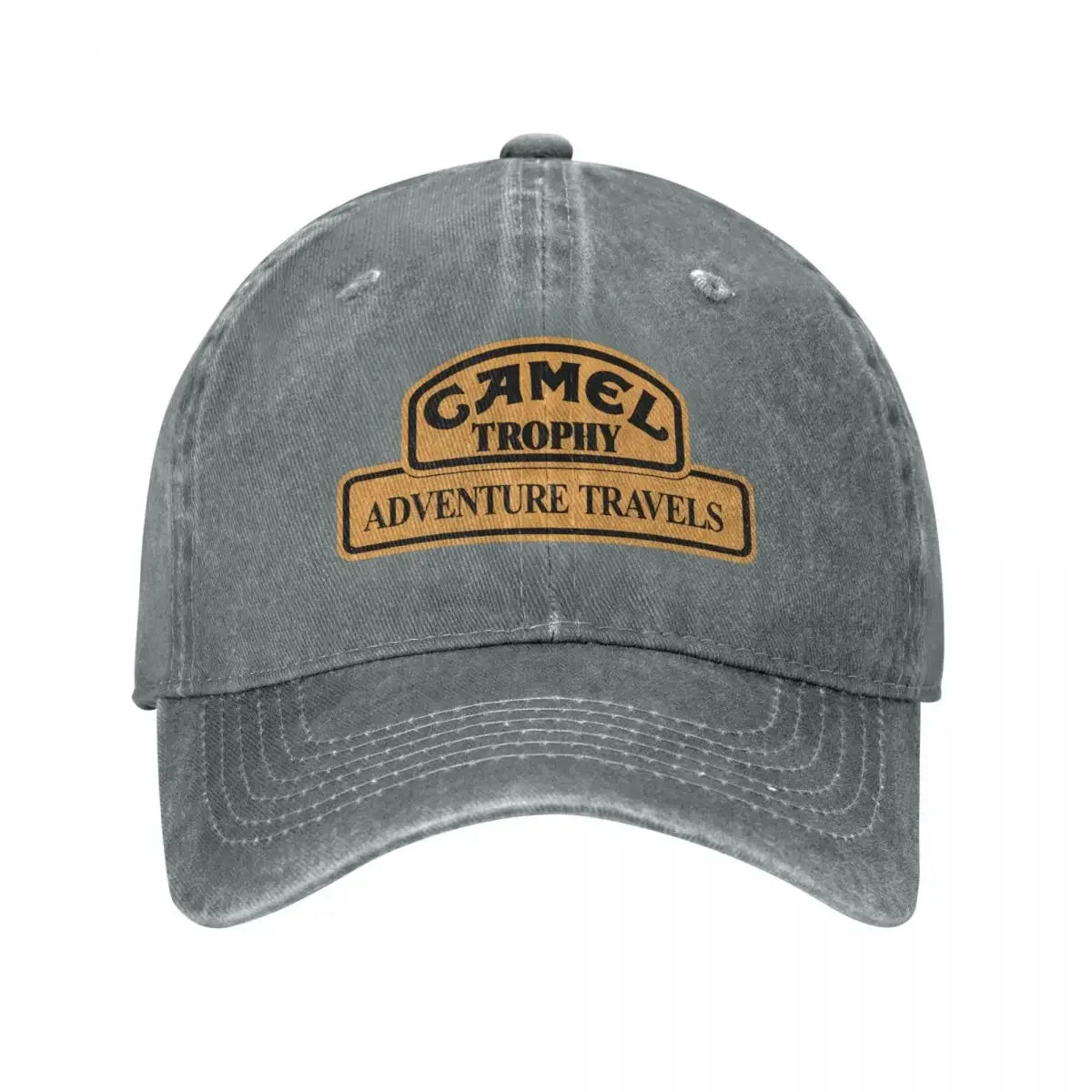 Ρετρό καπέλο μπέιζμπολ Camel Trophy Racing για άνδρες και γυναίκες, από φθαρμένο τζιν, με κούμπωμα, για υπαίθριες δραστηριότητες το καλοκαίρι, χωρίς δομή, μαλακό καπέλο