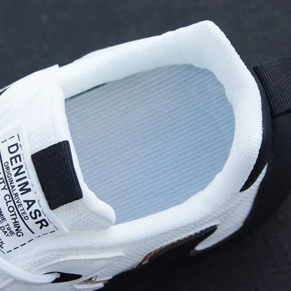 Wasserdichte Herren-Sneaker aus PU-Leder, lässige Sportschuhe, leichte, atmungsaktive, flache und rutschfeste Tennisschuhe, Zapatillas Hombre