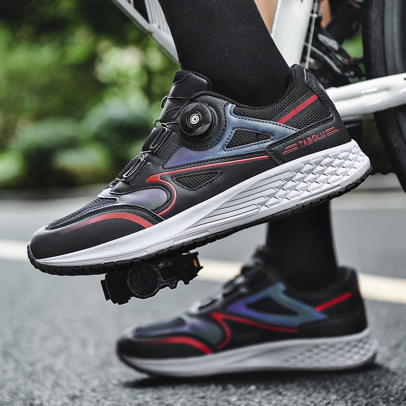 Mtb Cycling Shoes Men 2024 Flat Bottom Dirt Bike Race Mountain Footwear Bicycle Indoor Cleats Lock Cleat Trekking Cycling Sneake