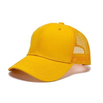 Cappellini da baseball all'ingrosso da uomo, cappellini casual, cappelli in mesh da donna, cappelli unisex con logo personalizzato, cappelli ricamati