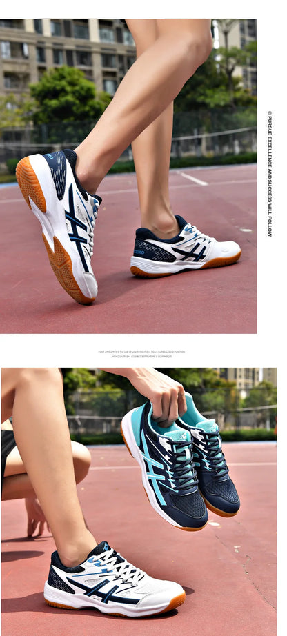 TaoBo New High Quality Men Badminton Shoes Size 36-45 Tennis Shoes Outdoor Sports Pro Handball Sneakers Men and Women