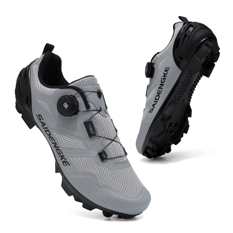 Unisex Cycling  MTB Shoes Men Mountain Sneakers Footwear Dirt Bike Racing Clit Bicycle Woman Mtb Speed Cleat Biking