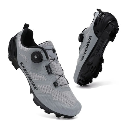 Unisex Cycling  MTB Shoes Men Mountain Sneakers Footwear Dirt Bike Racing Clit Bicycle Woman Mtb Speed Cleat Biking