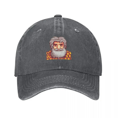 Stardew Valley Linus Baseball Cap Sunhat funny hat Kids Hat Hat Man Luxury Women's 2026 Men's