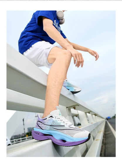 Baskets de marathon respirantes pour hommes - Chaussures de basket-ball tendance - Chaussures de marche pour homme - Baskets décontractées pour femme - Légères