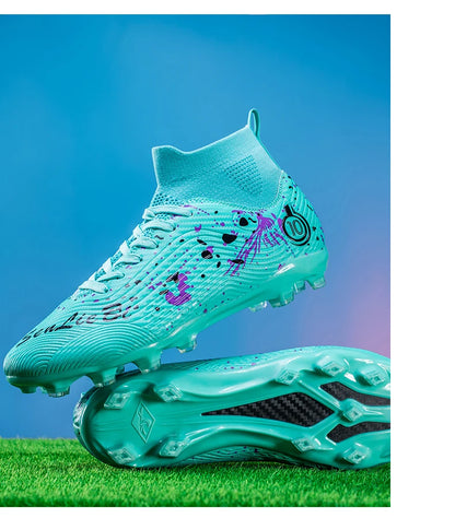 New Men Professional Soccer Shoes Non-slip Football Boots Unisex Breathable Futsal Sports New Cleats Drop Shipping Ultralight