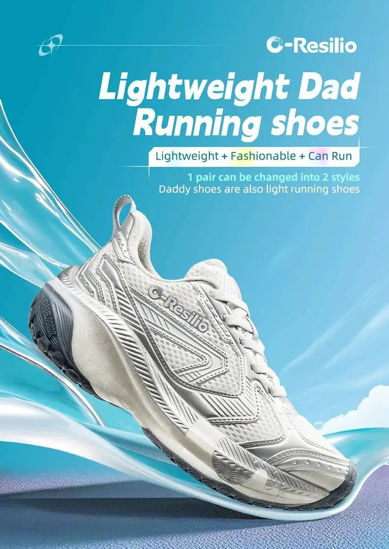 ONEMIX Sneakers leggere da uomo con ammortizzazione "Dad", scarpe da corsa e sportive casual per uomo e donna, morbide ed elastiche 25216