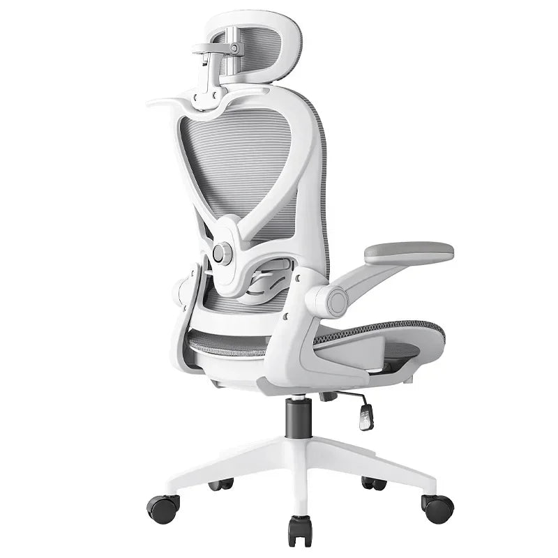 Racing Style Gaming Chair Adjustable Relaxing Chair Recliner 3D Waist Support Mesh Backrest Thick Padding Desk Chair
