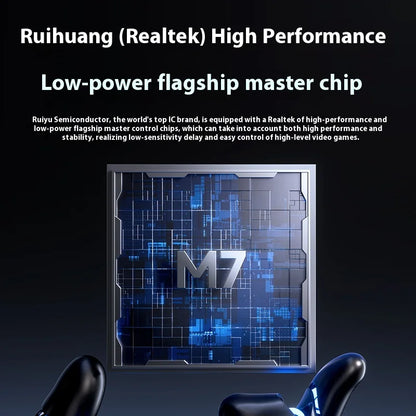 MCHOSE M7 Ultra ergonomska gaming miška PAW3950 Super Sensor TOPSPEED 8000Hz frekvenca poročanja, lahka zasnova, Realtek Master Mice
