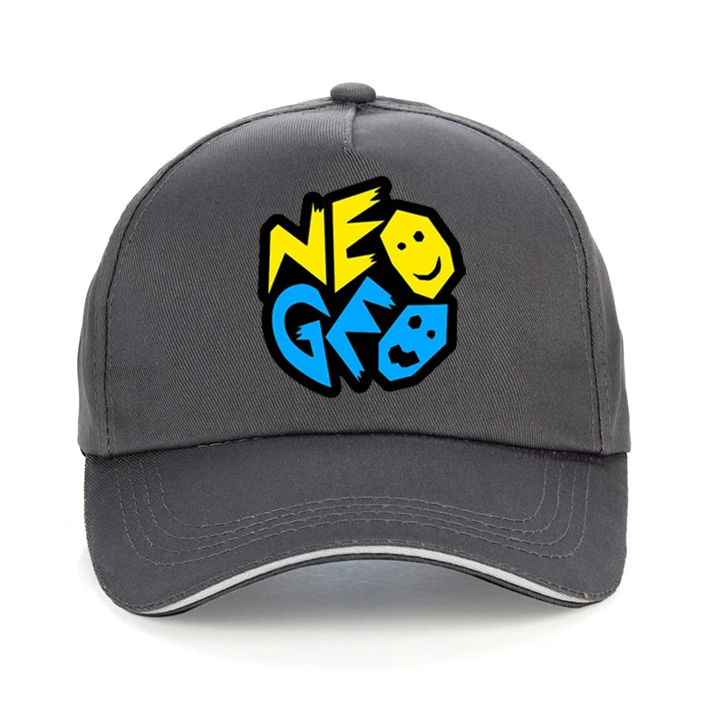Neo Geo SNK Retro Video Game Console Inspired Men baseball cap Man women Cool Adjustable Summer Neo Geo MVS Hats