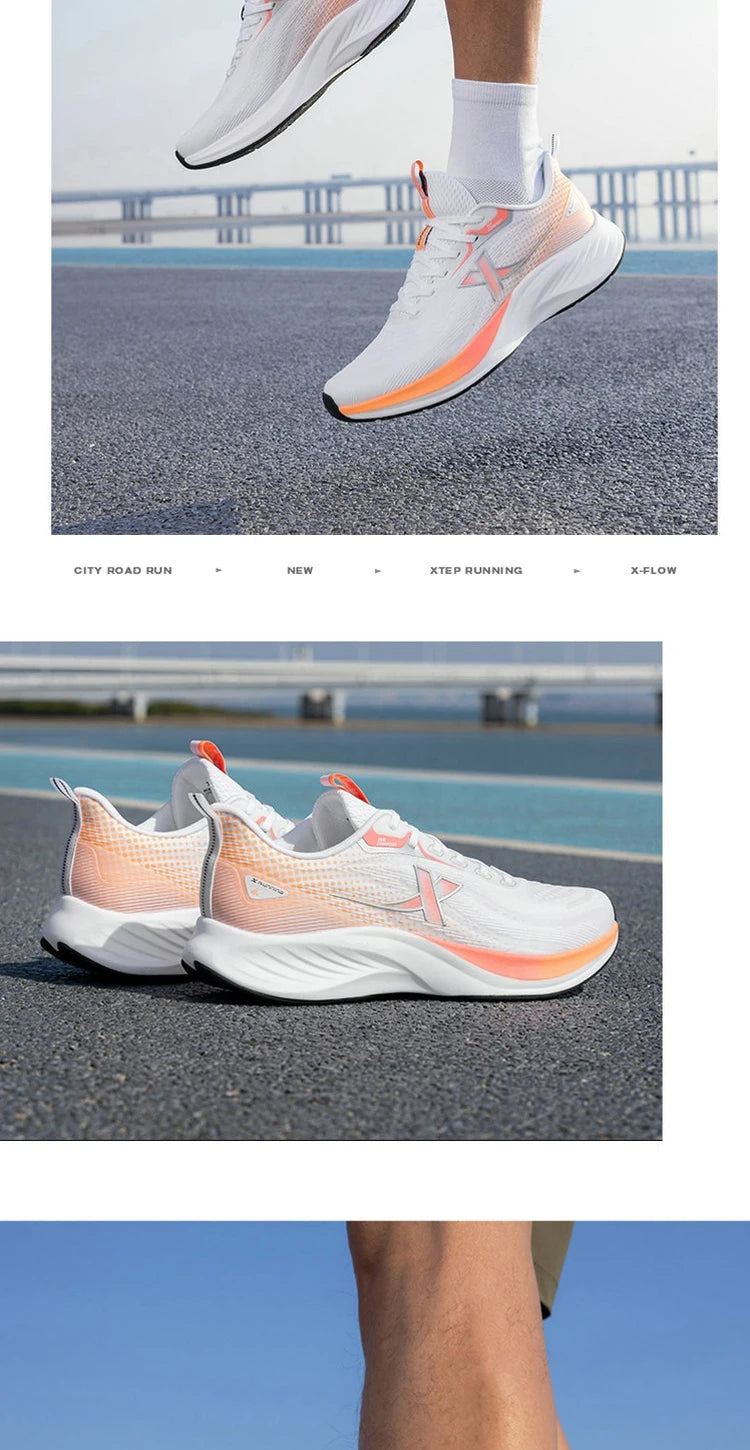 Xtep Light Wing 3 løbesko til mænd – sommermode, stødabsorberende, letvægts, avancerede sneakers 875219110034
