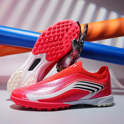 Nouvelles chaussures de football pour hommes, baskets de futsal très populaires, chaussures de football pour matchs sur gazon, entraînement, chaussures de football de haute qualité, crampons antidérapants, pour intérieur