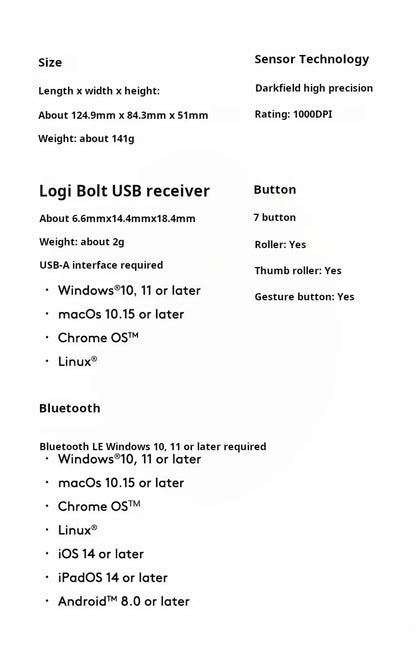 Logitech MX Master 3S Wireless Bluetooth Mouse, Business Office Softtone Mouse, Ergonomic Business Office Mouse